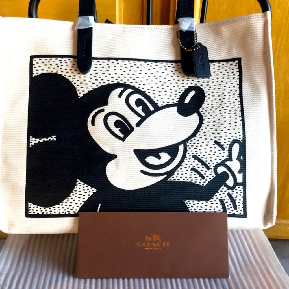 Disney Mickey Mouse X Keith Haring Tote 42 Mickey